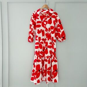 Maeve Bettina Shirt Dress Anthropologie, Sz M NWOT